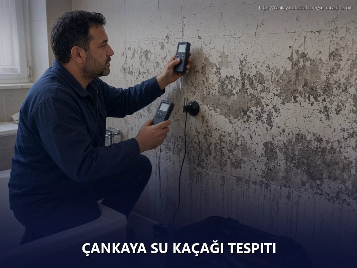 Çankaya Su Kaçağı Tespiti